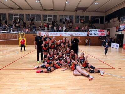 Il Porcari Volley festeggia la prima vittoria in B2